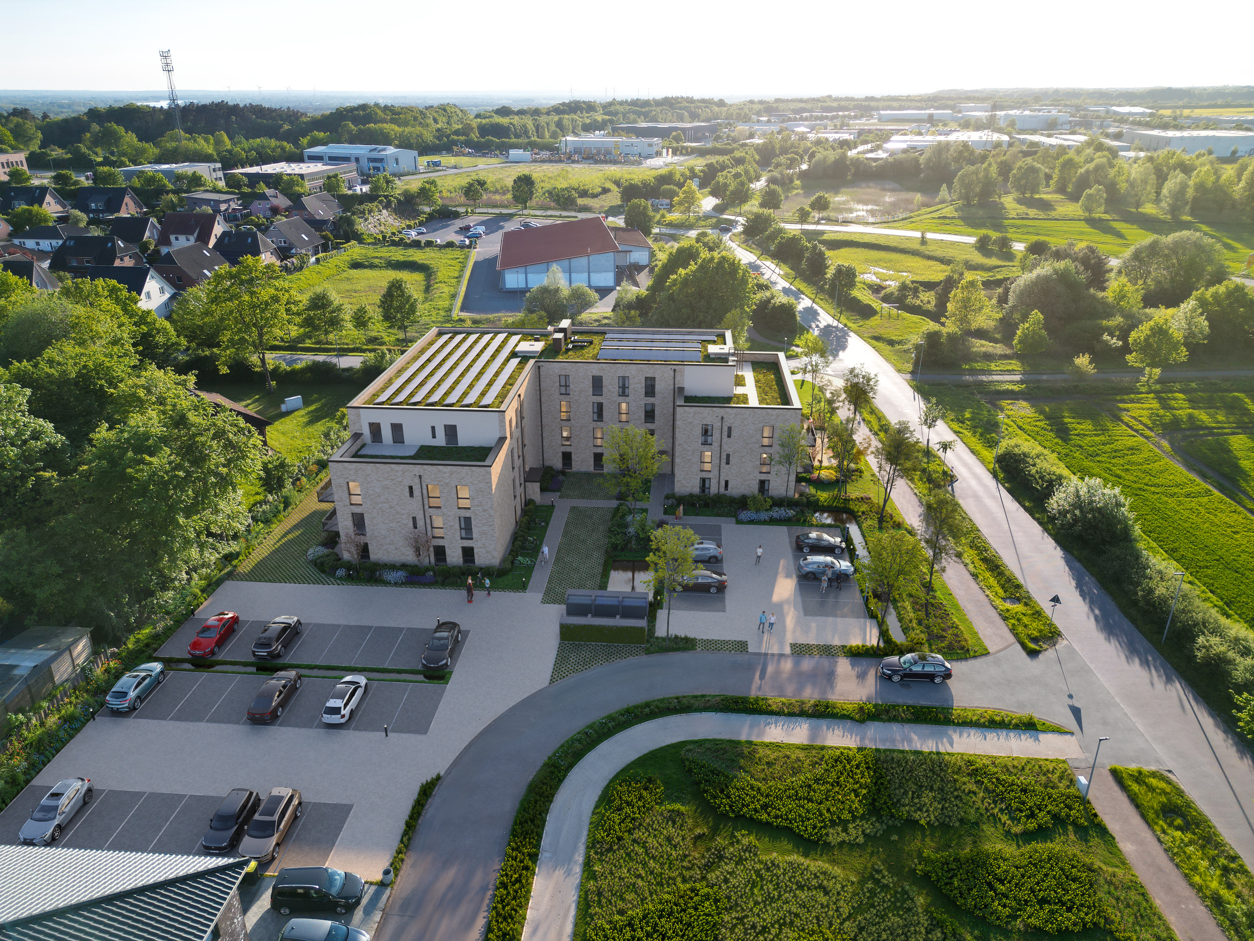 Wohnquartier "Geesthachter Getreidetringe" - Hirsering